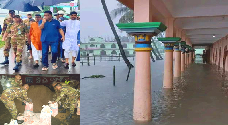 Deterioration of flood situation in Sylhet, 8 lakh people trapped in water