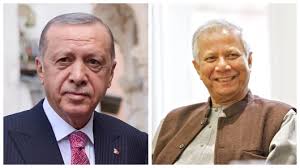 Dr. Erdoğan assured Yunus by phone