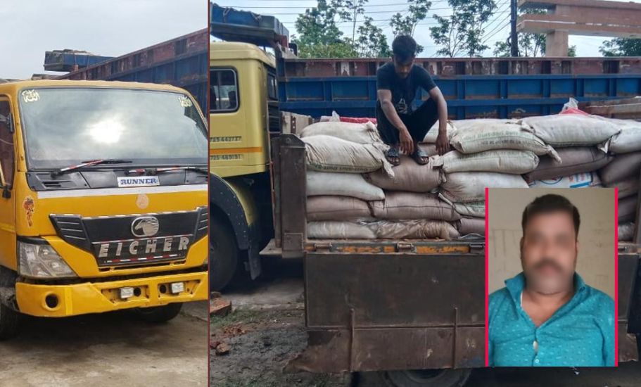 Thieves with truckload of sugar arrested on Sylhet-Tamabil road