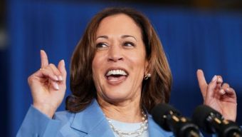 Kamala Harris ahead of Trump in Alaska