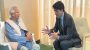 Canadian Prime Minister Justin Trudeau with Dr. Private meeting of Yunus
