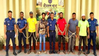 Five warranted accused arrested in Srimangal police operation