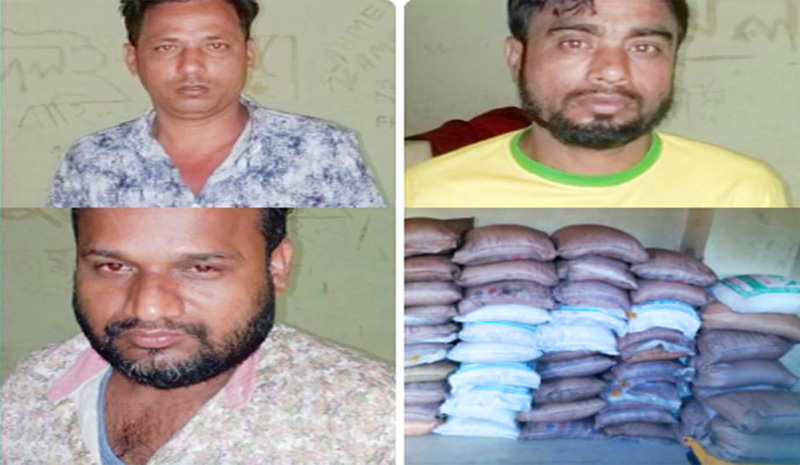 Sylhet-Tamabil highway expedition, Four smugglers with Indian Sugar Shipment