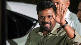 The new president of Sri Lanka is Anudha Kumara Dishanayek
