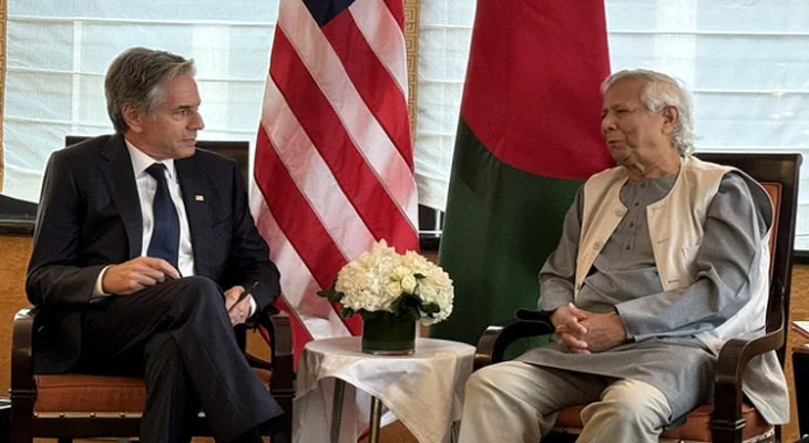 Dr. Yunus-Blinken meeting, the United States will provide all kinds of support to Bangladesh