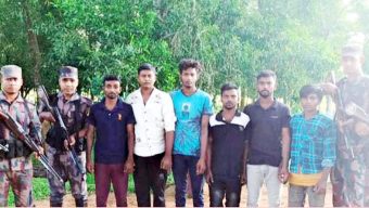 Illegally entered India, detained at the border while returning home