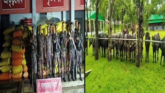 Indian goods worth one and a half crore seized at Sylhet-Sunamganj border