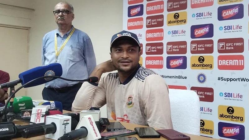 Shakib announced his retirement from Test and T20 cricket