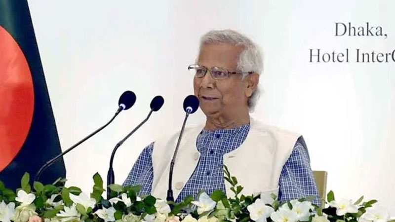 Dr. asked for help from businessmen to build a new fresh country. Muhammad Yunus