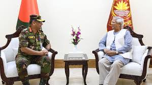 Chief of Army Staff meeting with Chief Adviser