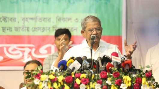 Mirza Fakhrul explained that he wanted quick elections