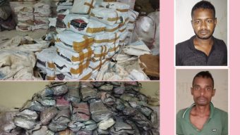 About 2 crore worth of clothes seized from a truck loaded with stones on the Sylhet-Tamabil highway: Detention 2