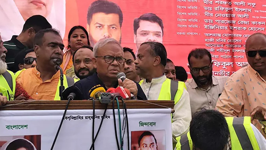 Sheikh Hasina’s Tabedari has been done, but they are still in good health: Rizvi