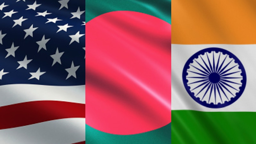 The message that the United States gave regarding Bangladesh-India