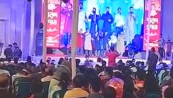 Islamic music on Durgotsava stage, riot!
