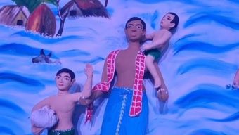 643 Mandape of Habiganj Durgotsav begins, pictures of flood victims emerge