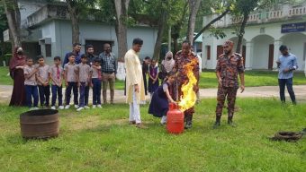 International Disaster Mitigation Day is celebrated in Shaistaganj