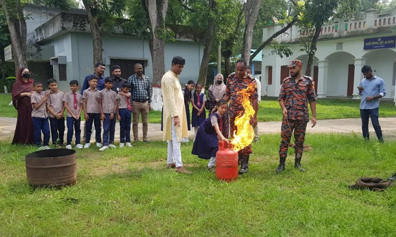 International Disaster Mitigation Day is celebrated in Shaistaganj