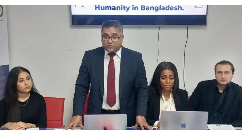 Two British lawyers file case against Sheikh Hasina at International Court