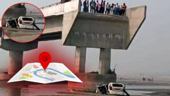 Driver was driving on under-construction bridge after seeing GPS, three people died