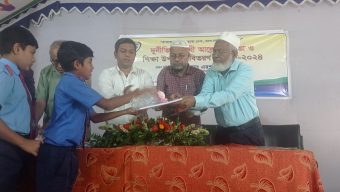 Anti-corruption discussion meeting and distribution of educational materials in Srimangal