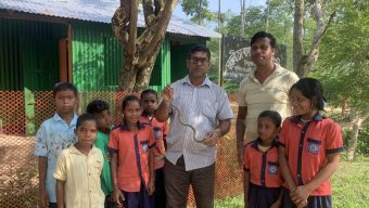 Kalnagini snake rescued from Srimangal school
