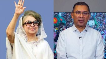 Khaleda Zia will bring Tarique Rahman with her and hand him over to the countrymen