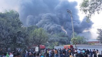 Death toll in Gazipur button factory fire rises to 3