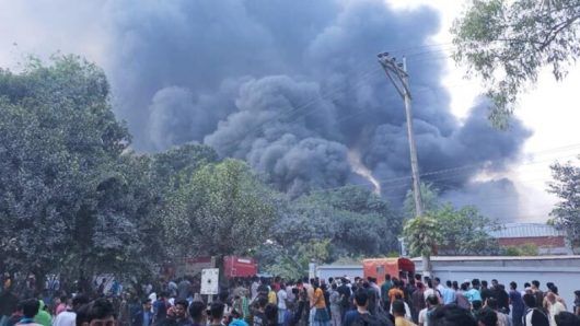 Death toll in Gazipur button factory fire rises to 3