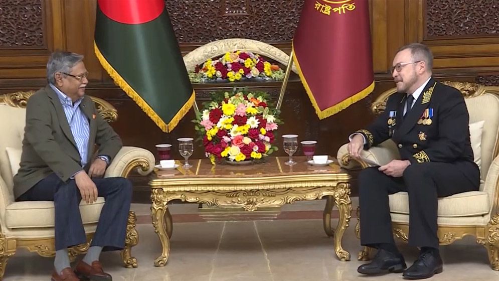 President Shahabuddin welcomes new Russian ambassador