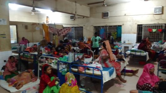 Diseases are increasing in Habiganj due to cold, there is no room in the hospital