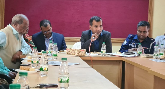 Newly appointed UNO in Srimangal interacts with various professionals