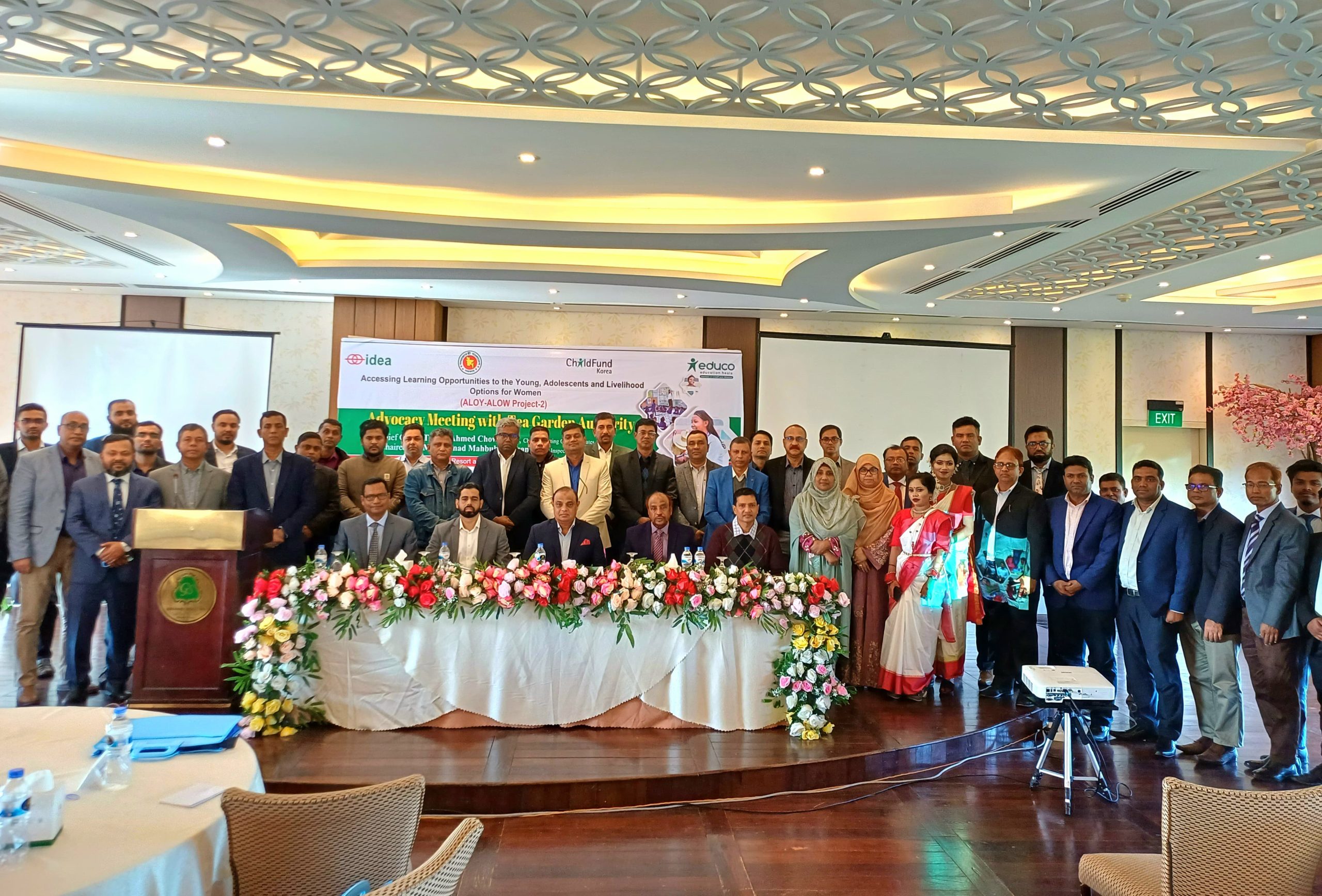 Discussion on learning opportunities for adolescents and livelihood options for women