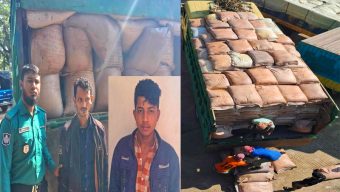 2 arrested along with huge truckload of Indian sugar seized from Surma Gate Bypass Point