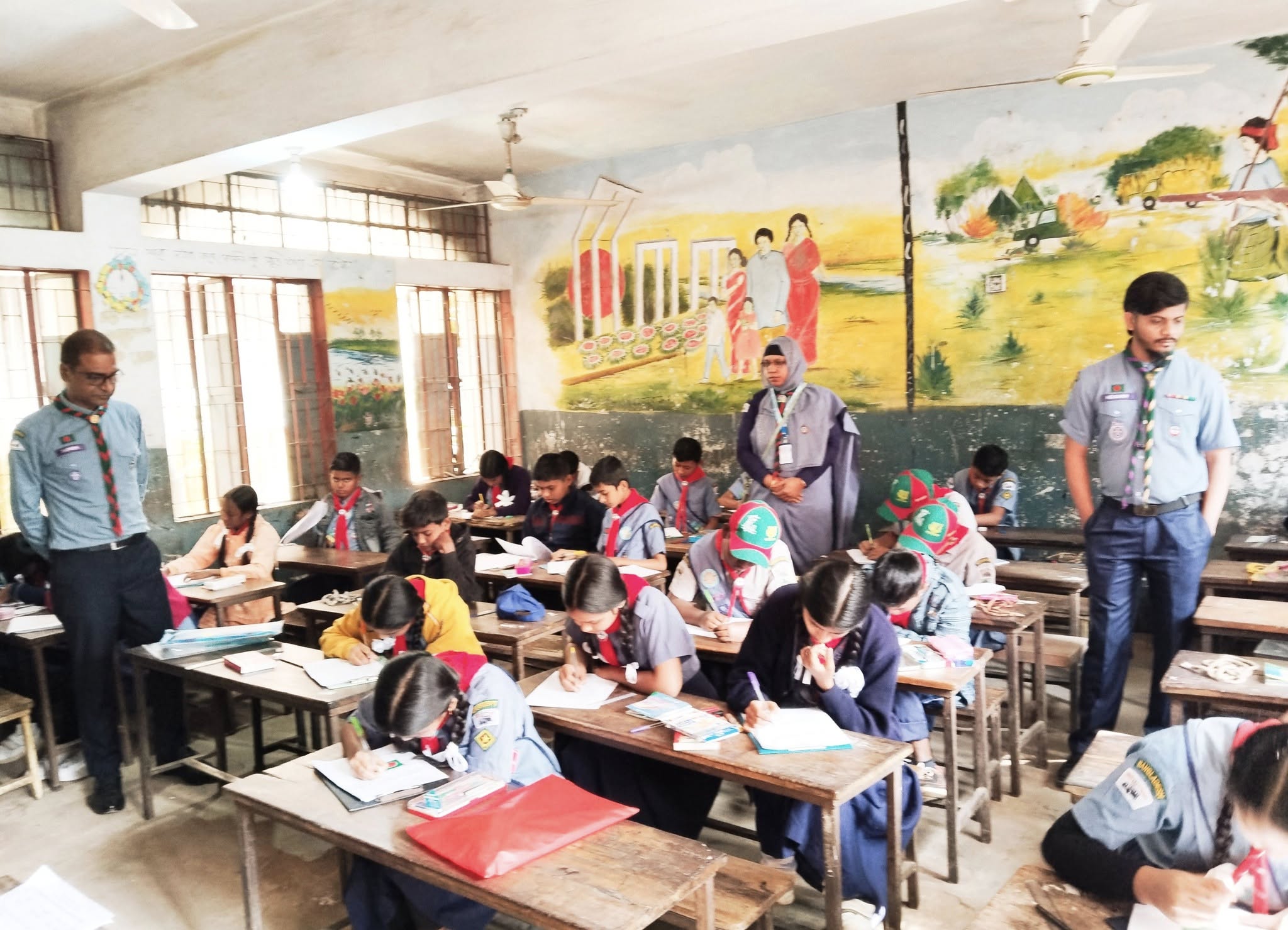 National level Shapla Cub Award exam held in Srimangal