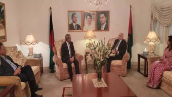 Mirza Fakhrul meets Brazilian ambassador