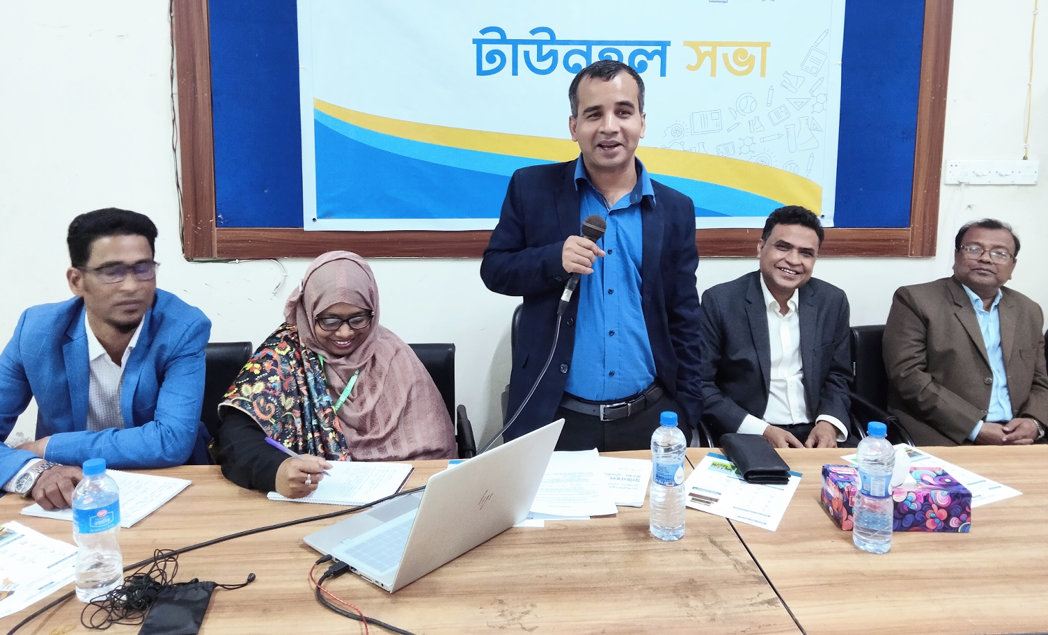 Town Hall Meeting on Citizen Awareness in School Budget Preparation in Srimangal