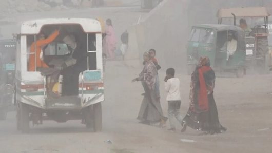 Dhaka tops the list of air pollution