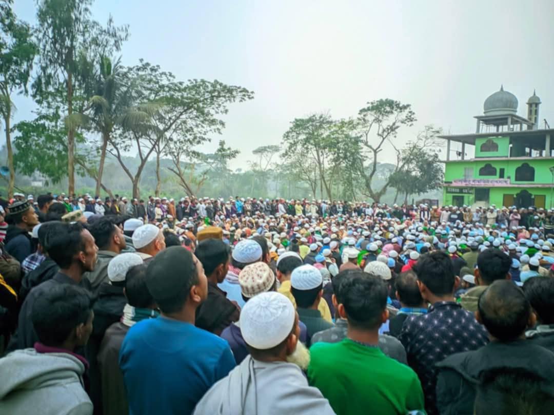 Haripur Pargana meeting and protest march in protest of insults against Sheikh Abdullah Haripuri