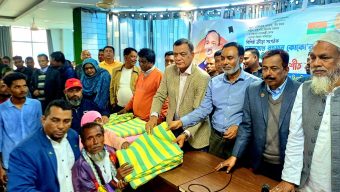 Doa mahfil and winter clothes distribution on the occasion of Koko’s death anniversary in Srimangal