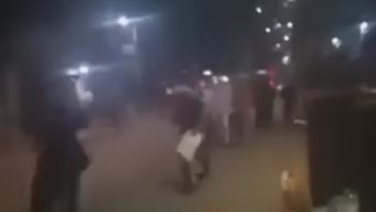 Chhatra League-Juba League march in support of hartal in Habiganj