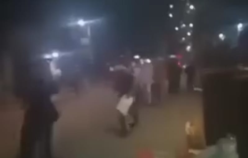 Chhatra League-Juba League march in support of hartal in Habiganj