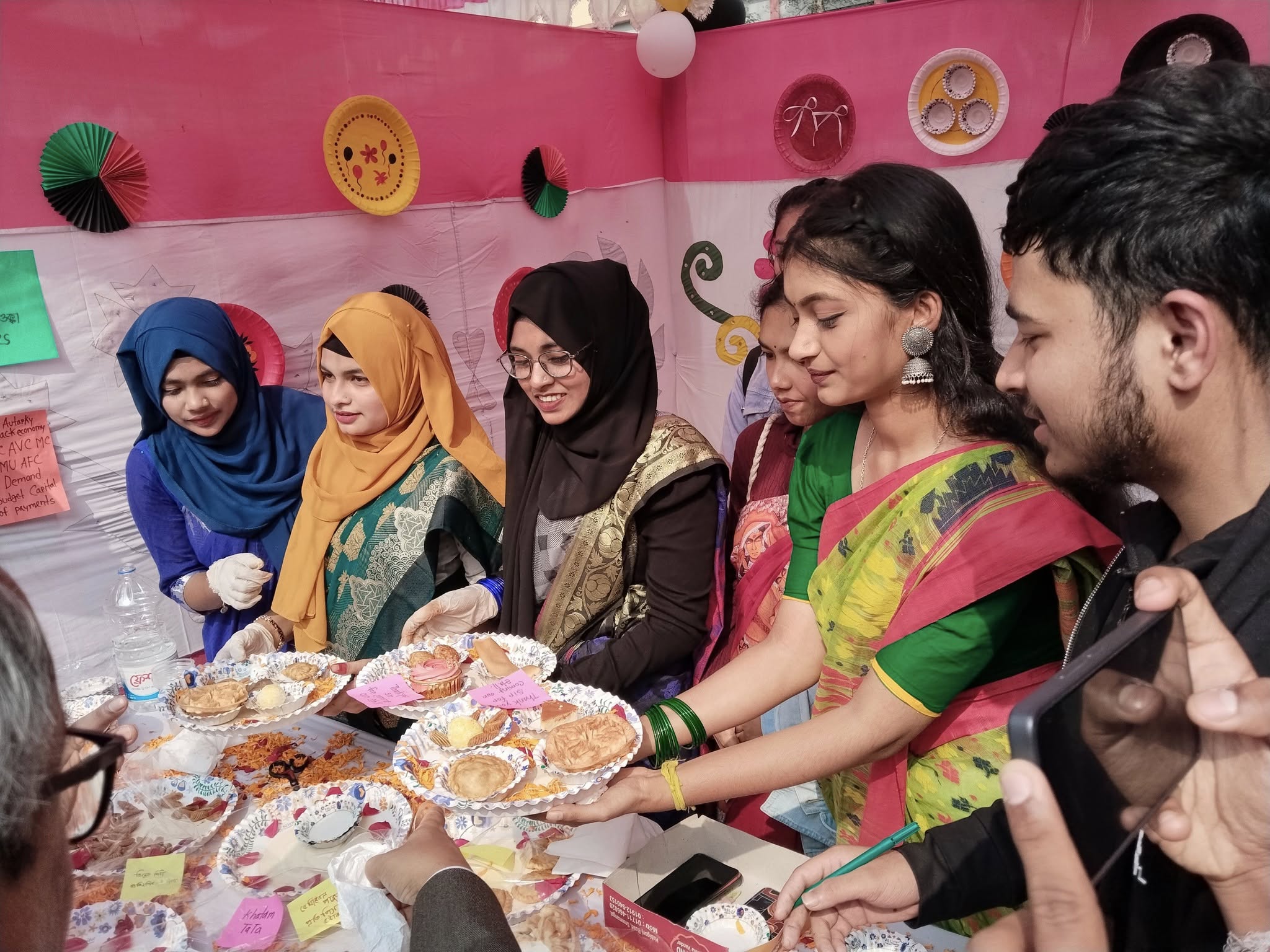 Pitha Mela and cultural program at youth festival in Srimangal