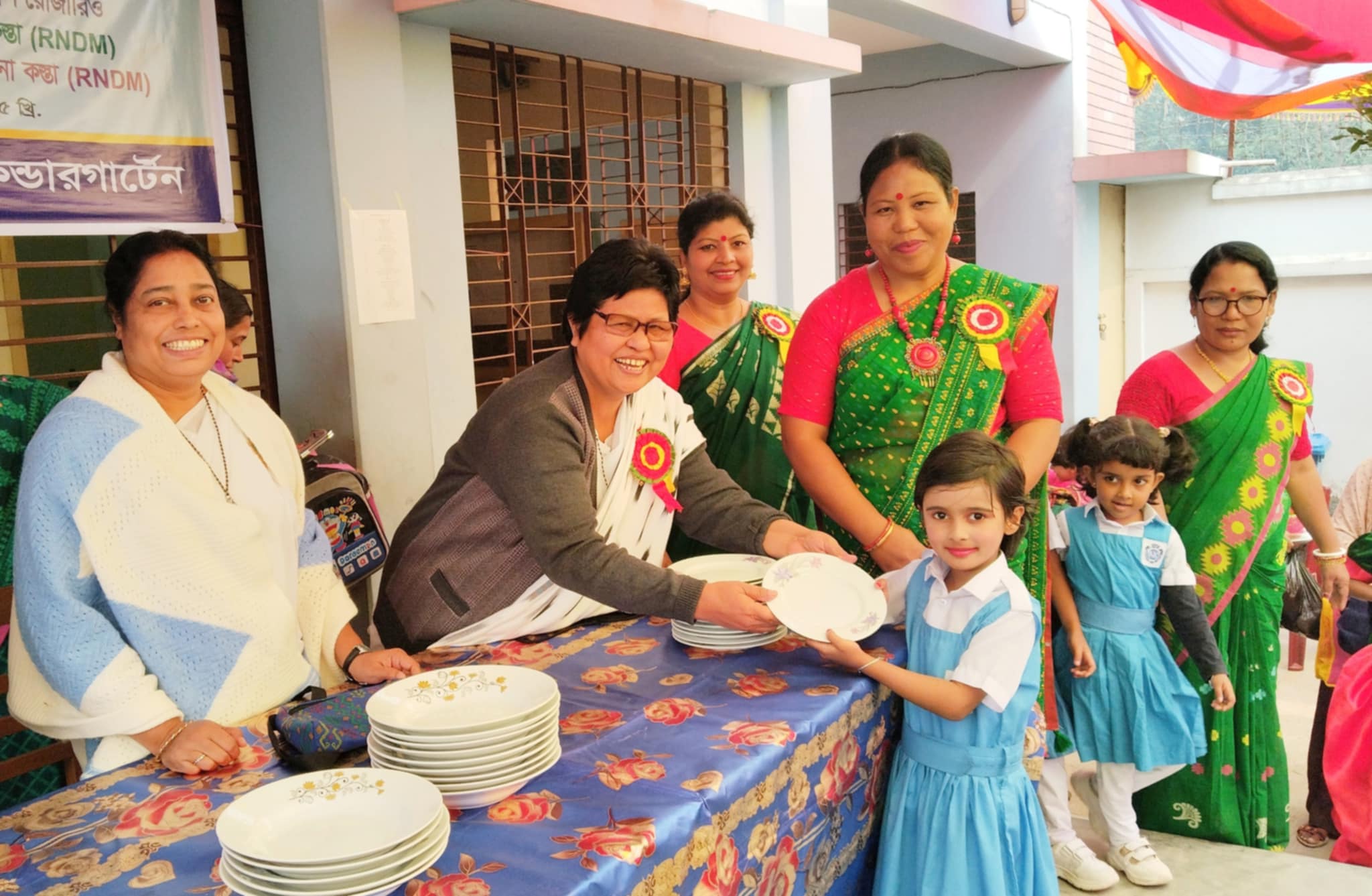 Annual sports competition at St. Martha’s Kindergarten School in Srimangal