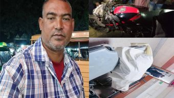 Motorcycle rider Dulal killed in road accident in Jaintapur