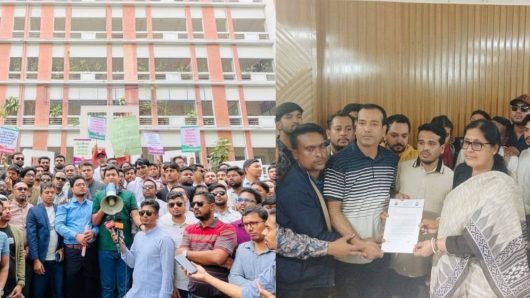 Chhatra Dal holds ‘March for Justice’ and memorandum program