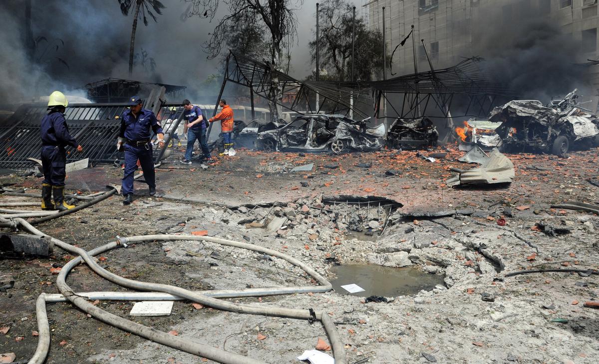 15 killed in bomb blast in Syria