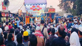 Pacific Club of Bangladesh distributes winter clothes in Jaintapur