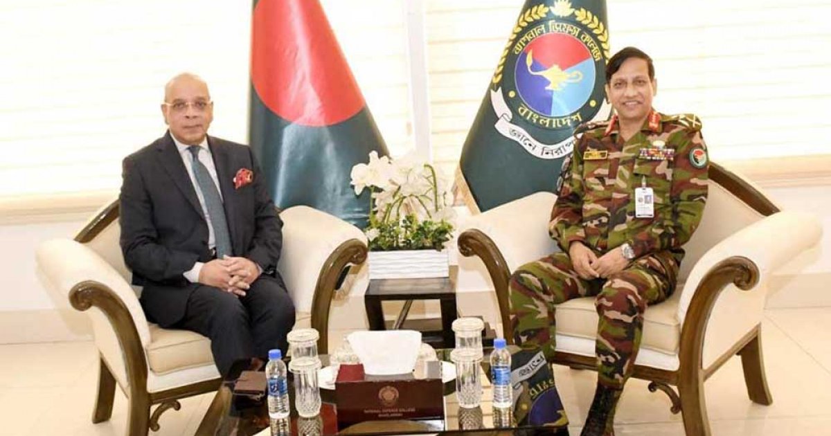 Lt. Gen. Shahinul exchanges views with Chief Justice