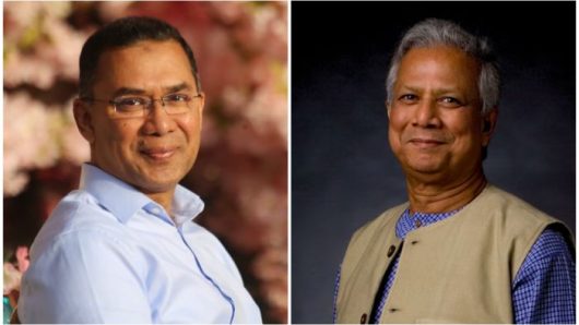 Dr. Muhammad Yunus receives Eid greetings from Tarique
